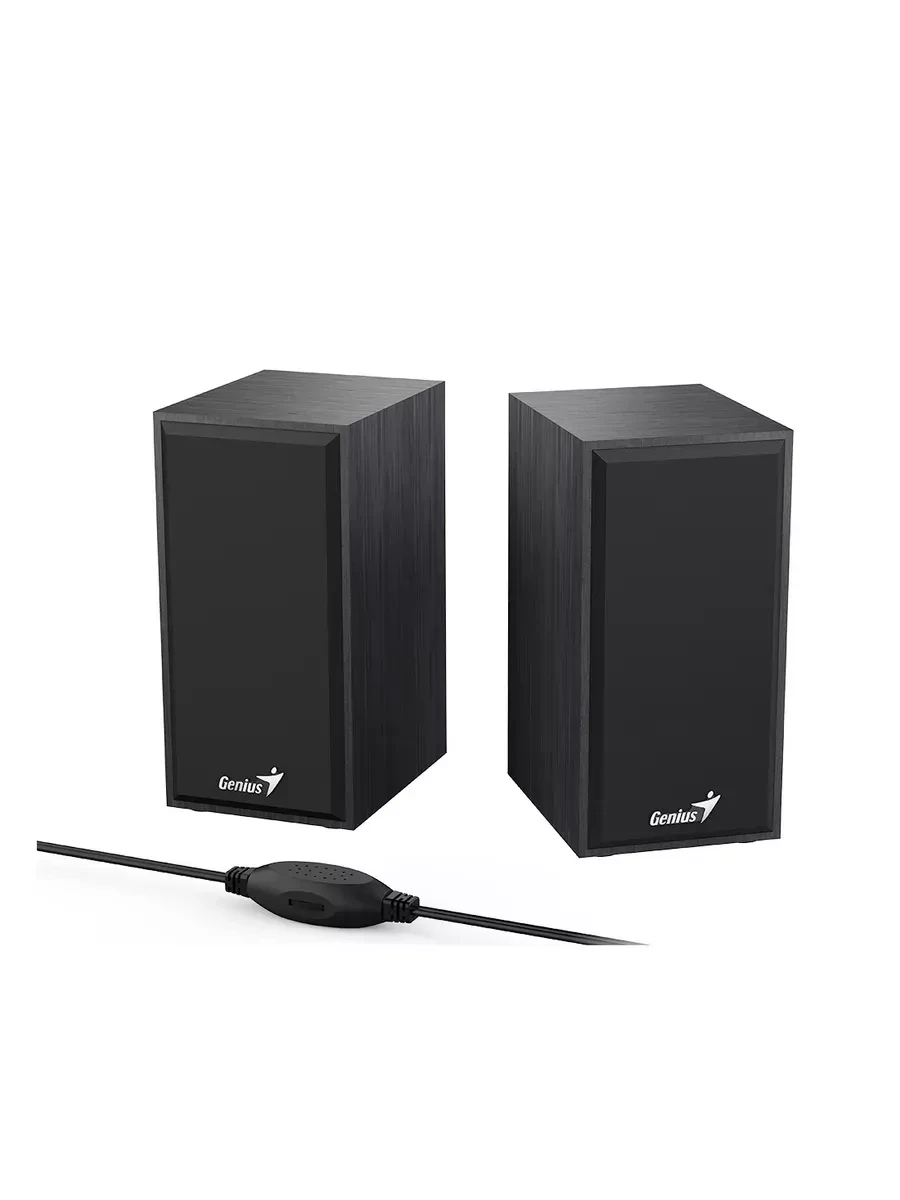 Колонка Genius SP-HF180, 6W, USB, 1.45m кабель, chyernaya — 2