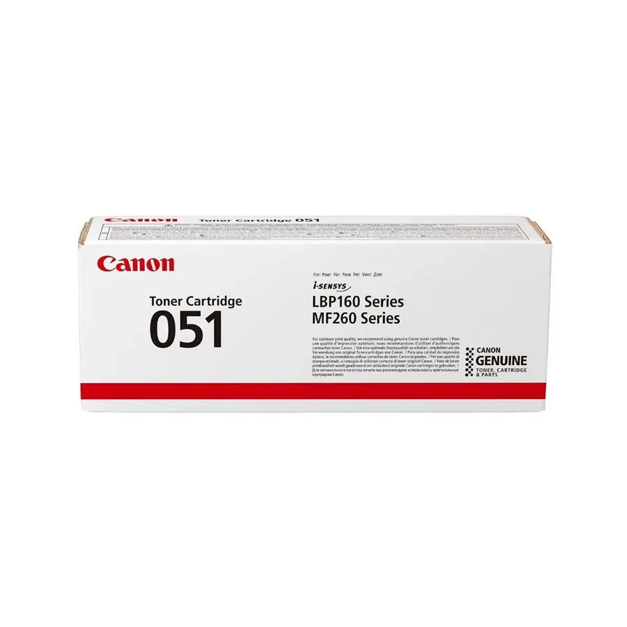 Картридж Canon LBP CARTRIDGE 051 Black, 1700 стр.