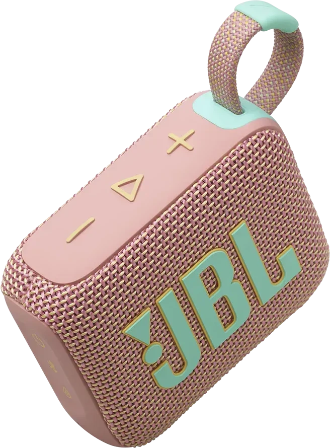 JBL GO 4 портативная Bluetooth колонка, розовая — 4