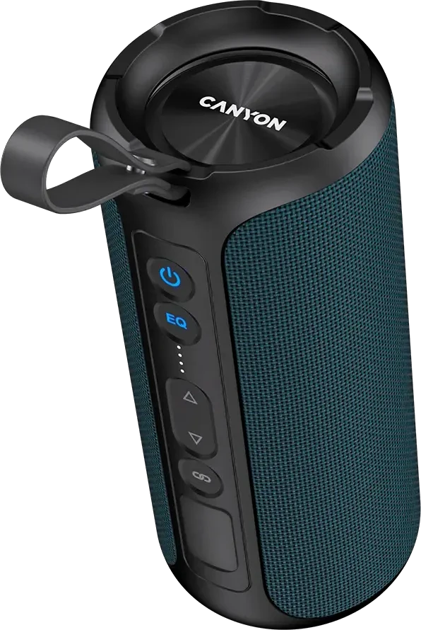 Портативная колонка CANYON OnMove 15, 40W, EQ, TWS, AUX, тёмно-синяя — 4