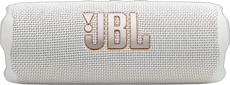 Портативная колонка JBL Flip 7, водонепроницаемая, белая