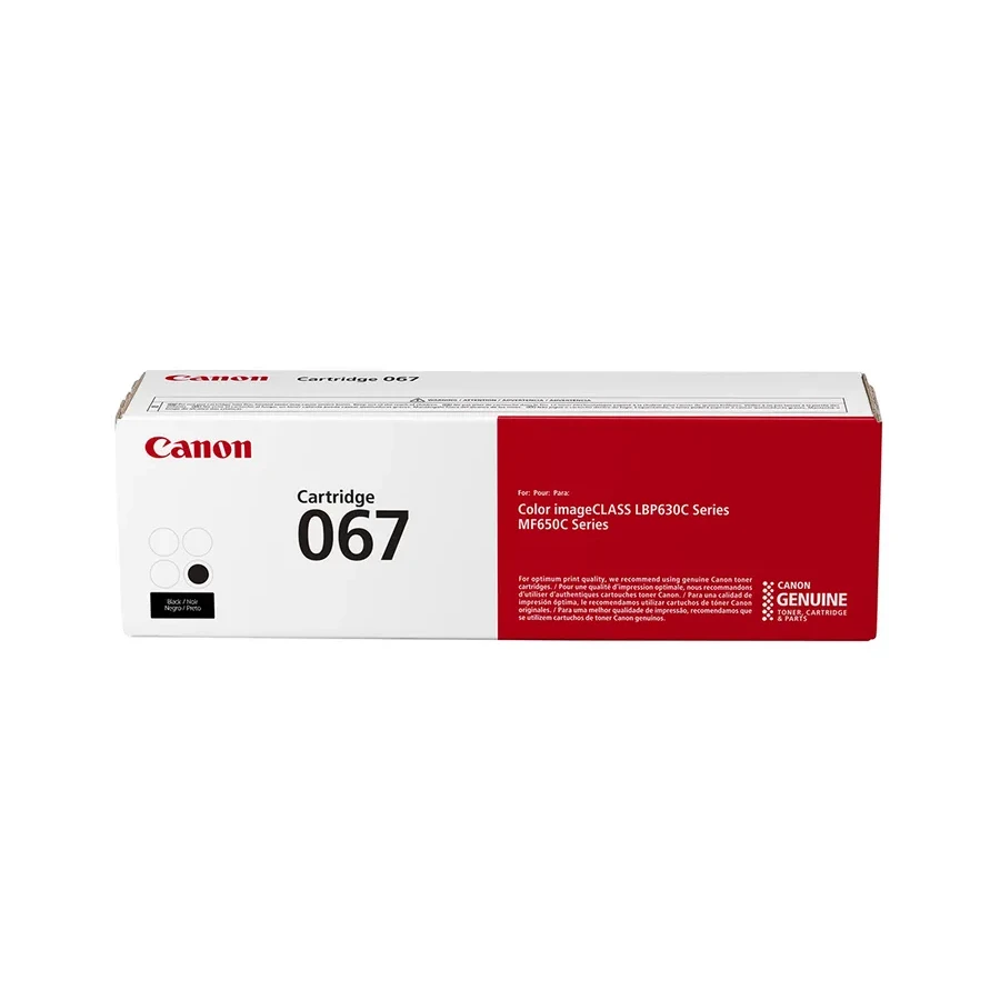 Картридж Canon CARTRIDGE 067 Black, 1250 стр.