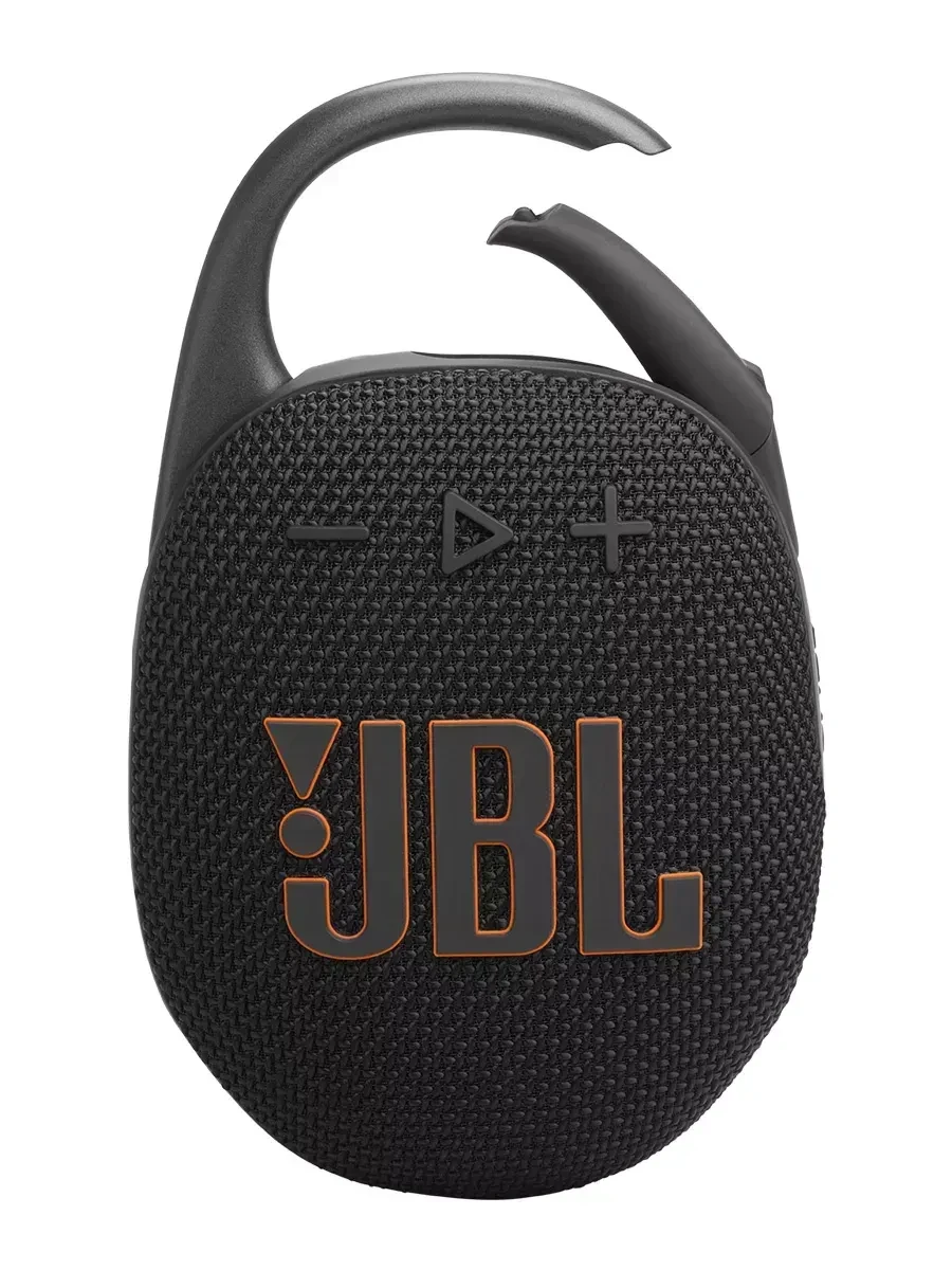 Портативная колонка JBL Clip 5, Bluetooth, карабин, черная