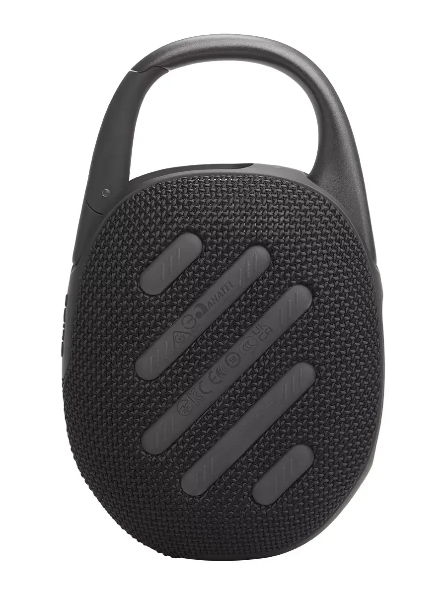 Портативная колонка JBL Clip 5, Bluetooth, карабин, черная — 4