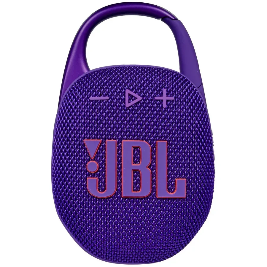 Портативная колонка JBL Clip 5, Bluetooth, карабин, фиолетовая — 2