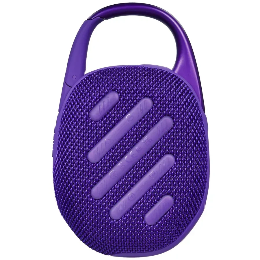 Портативная колонка JBL Clip 5, Bluetooth, карабин, фиолетовая — 4
