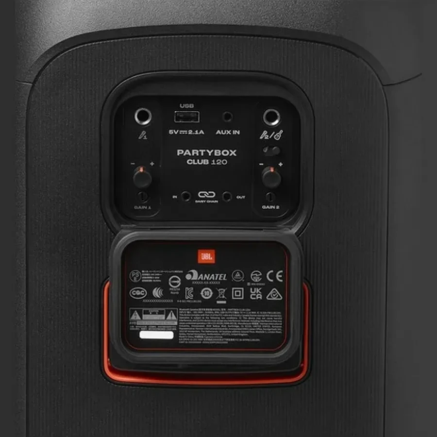 Портативная колонка JBL Partybox Club 120, черная — 4
