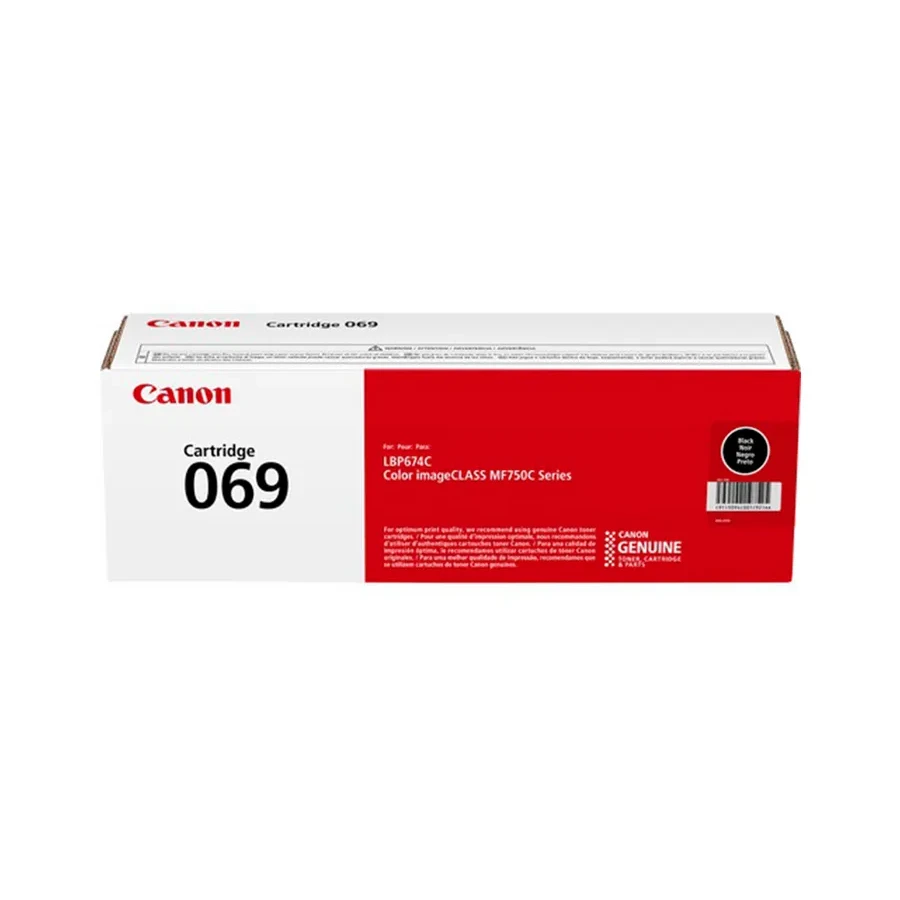 Картридж Canon CARTRIDGE 069 Black, 2100 стр.