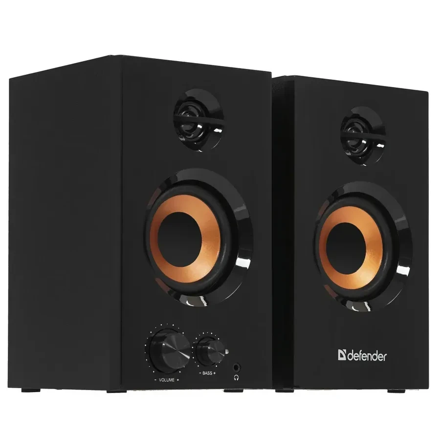 Активная акустика Defender Aurora S20 2.0, 20W, чёрные