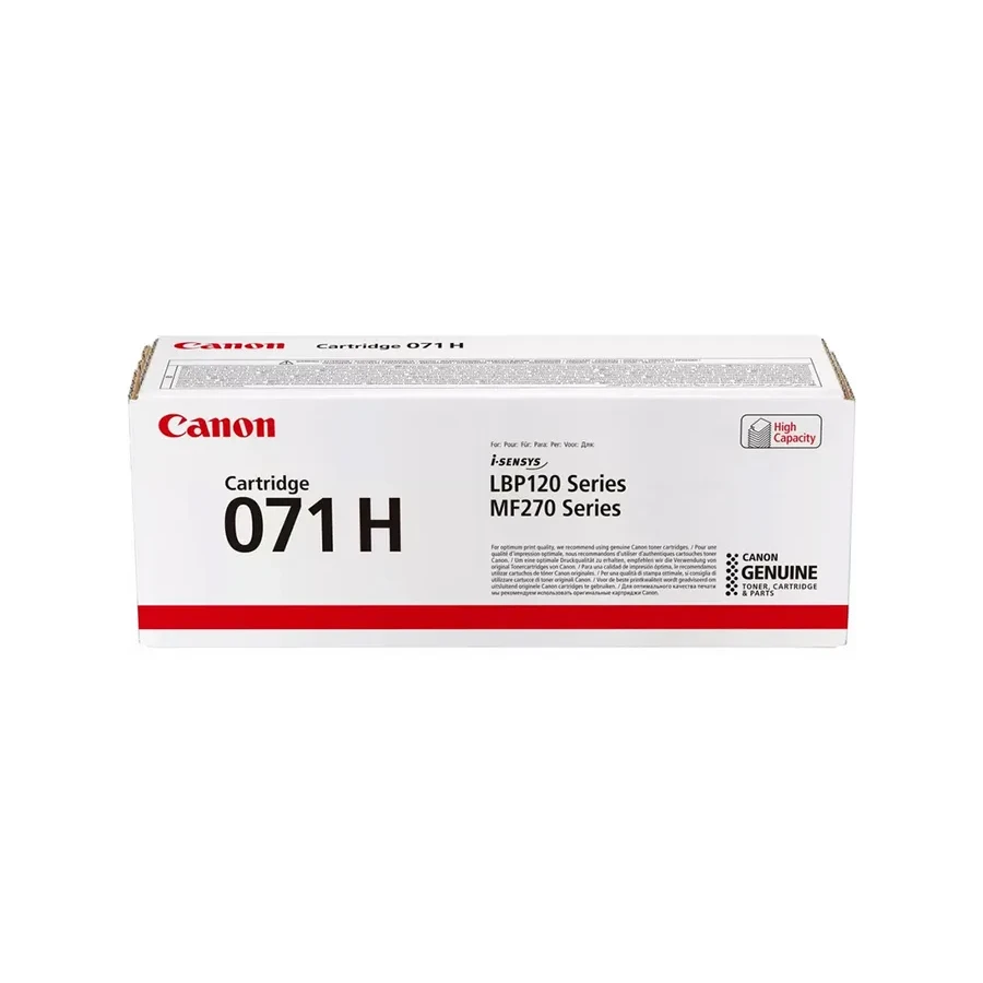 Картридж Canon LBP CARTRIDGE 071H Black, 2500 стр.