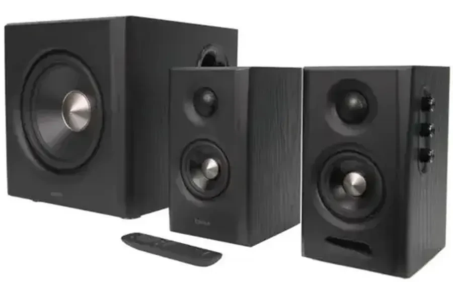 Акустическая система Bluetooth Edifier S355DB Black <2.1, RMS 150ВТ, PC/AUX/OPT/COX/BT, Пульт> — 2