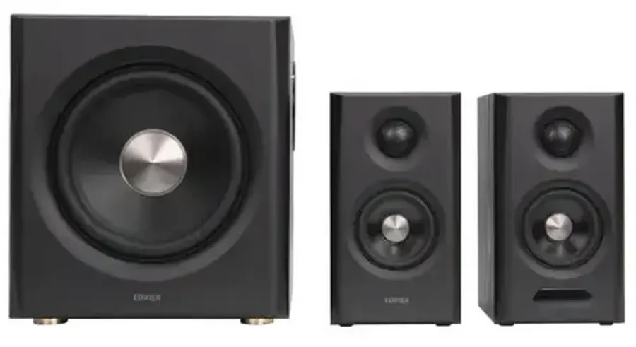 Акустическая система Bluetooth Edifier S355DB Black <2.1, RMS 150ВТ, PC/AUX/OPT/COX/BT, Пульт> — 3