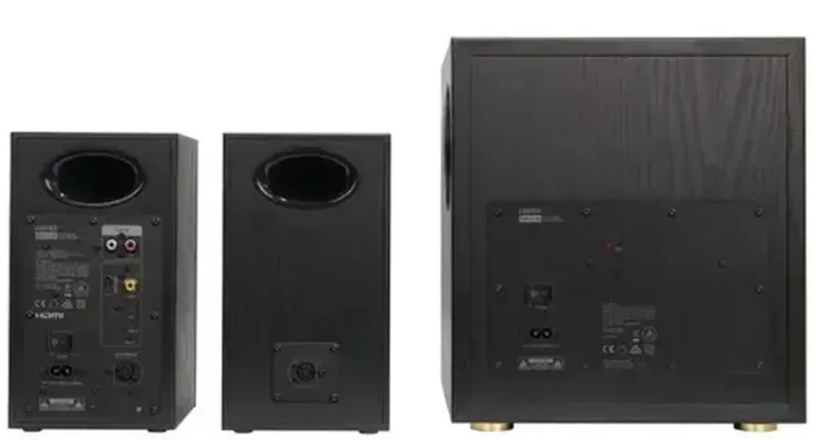 Акустическая система Bluetooth Edifier S355DB Black <2.1, RMS 150ВТ, PC/AUX/OPT/COX/BT, Пульт> — 4