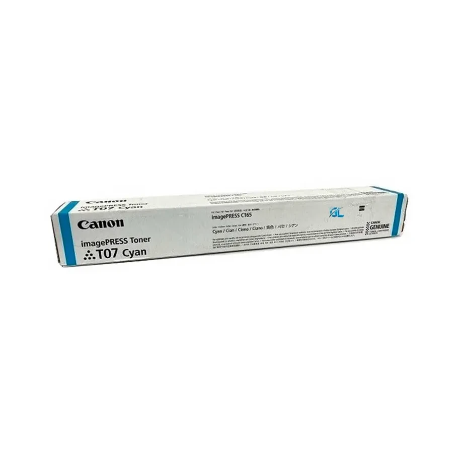 Тонер Canon TONER T07 Cyan, 37500 стр.