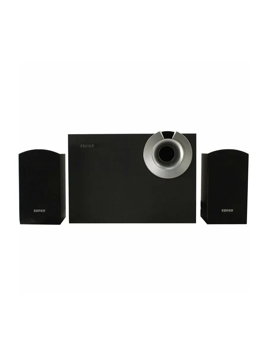 Колонки Edifier M206BT (2.1), Black, 34Вт (2х8+18) RMS, 63Hz-20kHz, USB, BT, RCA, AUX — 2