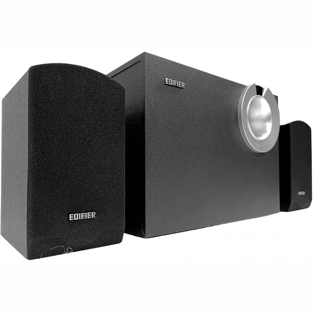 Колонки Edifier M206BT (2.1), Black, 34Вт (2х8+18) RMS, 63Hz-20kHz, USB, BT, RCA, AUX — 5
