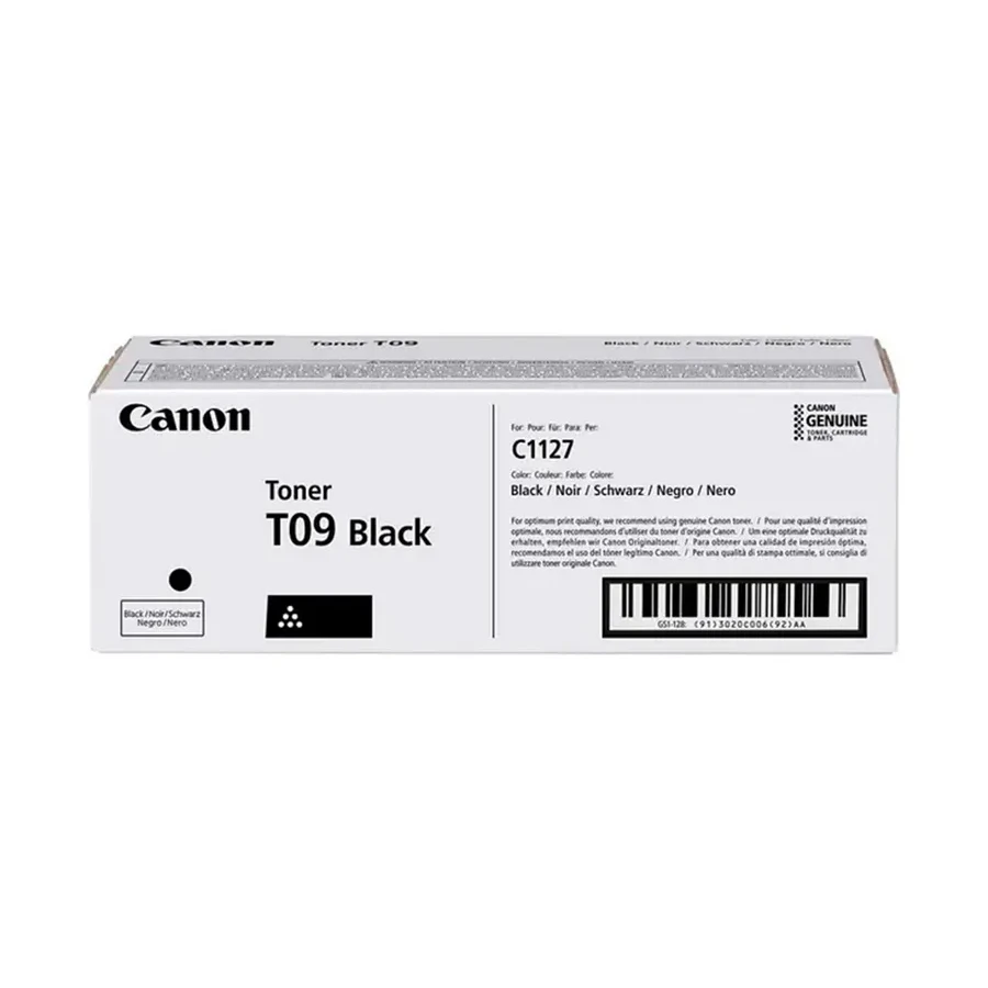 Тонер Canon TONER T09 Black, 5900 стр.