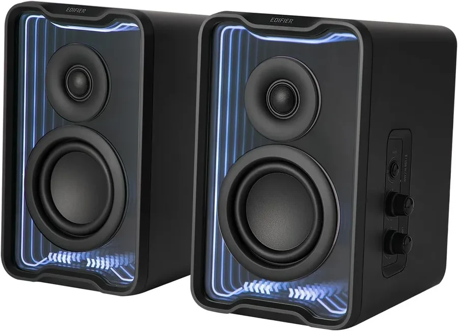 Акустическая система Bluetooth Edifier QR30 Black <2.0, RMS 30Вт, 63Гц-20кГц, BT, USB-A, AUX> — 2