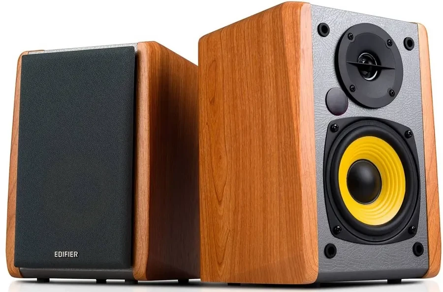 Акустическая система Bluetooth Edifier R1010BT Brown <2.0, RMS 24Вт, 65Гц-17кГц> — 2