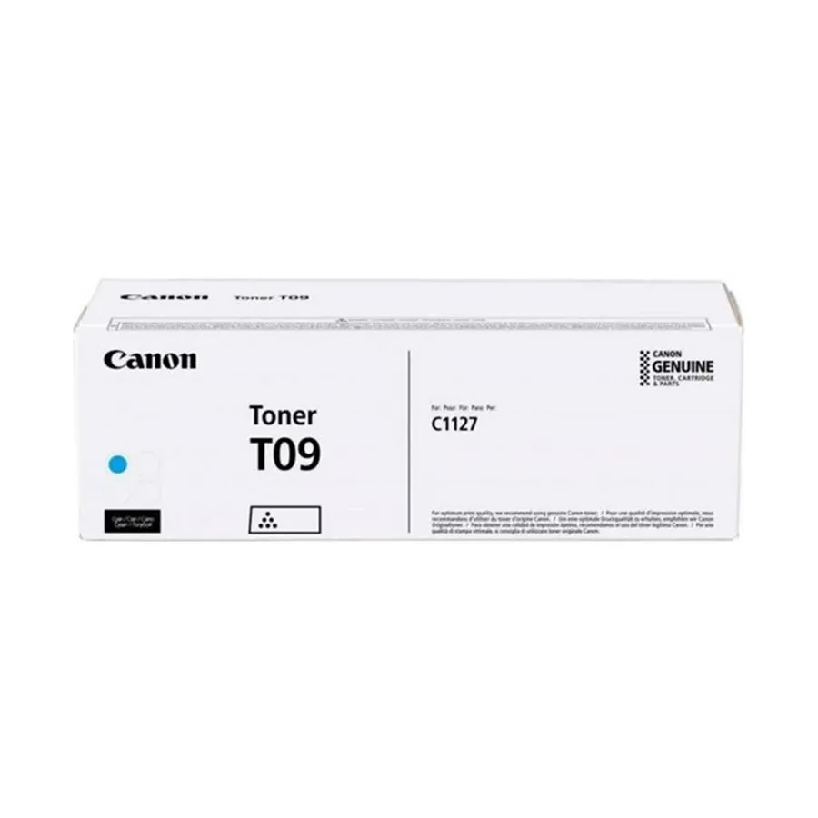 Тонер Canon TONER T09 Cyan, 5900 стр.
