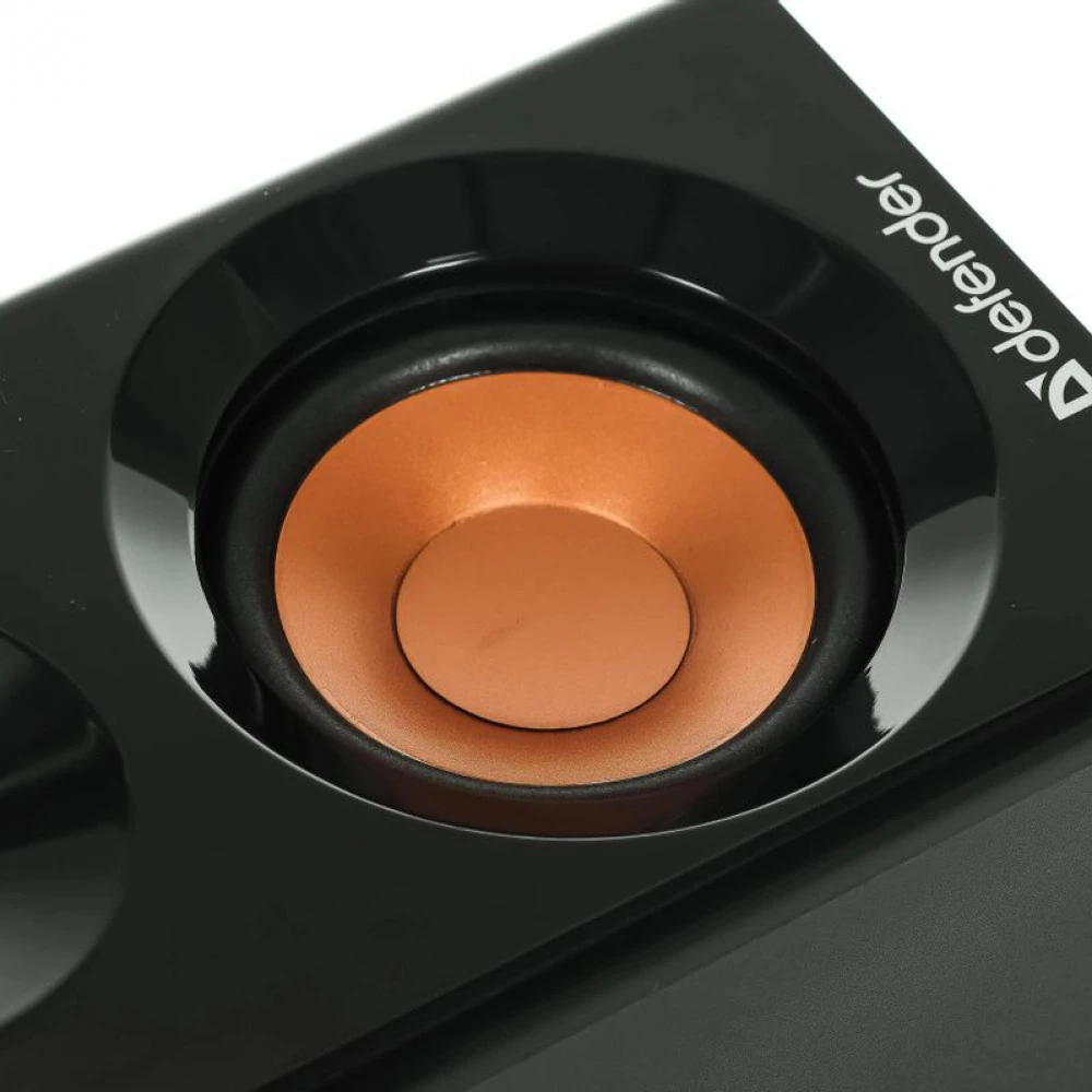 Колонки Defender Aurora S12 (2.0), Black, 12Вт (2x6), 100Hz-20kHz, 75dB — 5