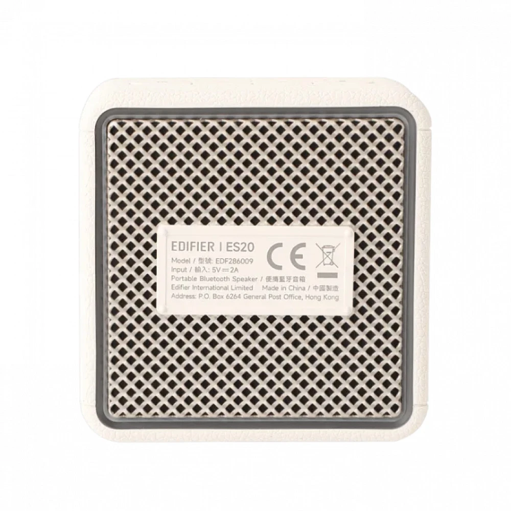 Колонки Edifier ES20, Ivory, 6Вт, 93Hz-19kHz, 85dB, BT 5.4, USB-C — 4