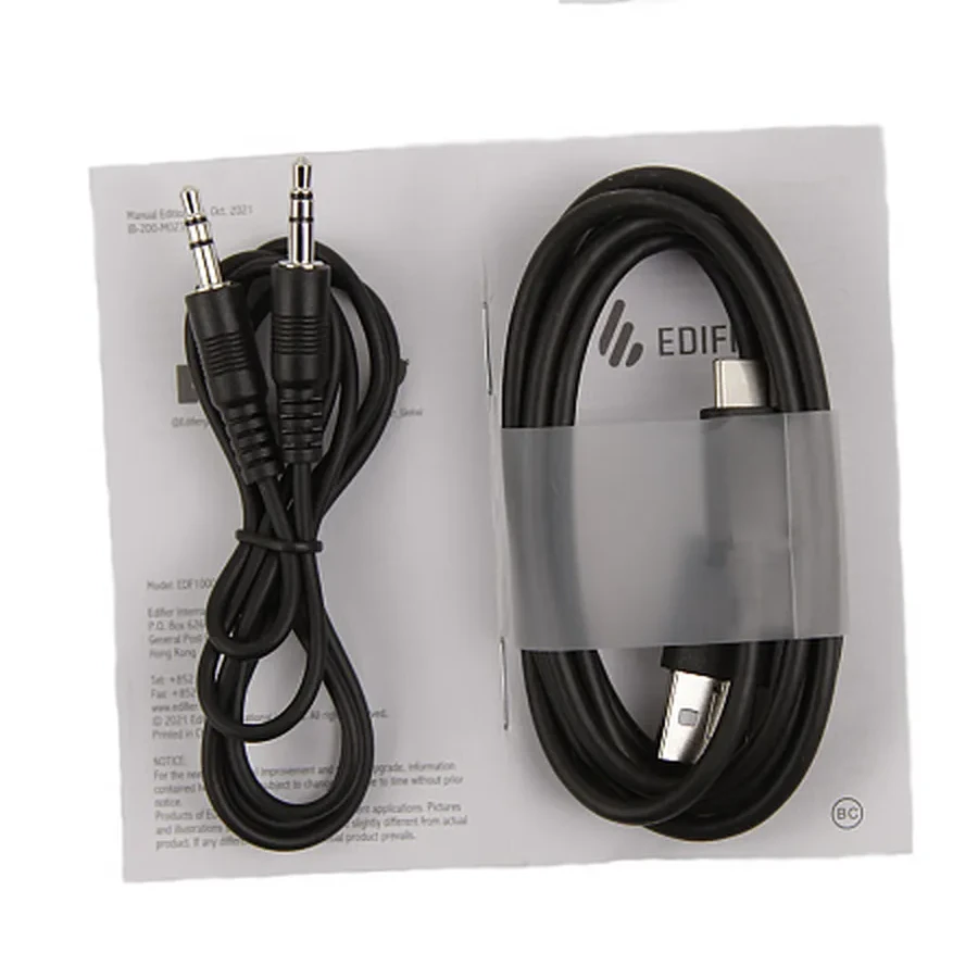 Колонки Edifier MP230 Retro (2.0), Black, 20Вт (2х10), 70Hz-13kHz, 80dB, BT, USB-C