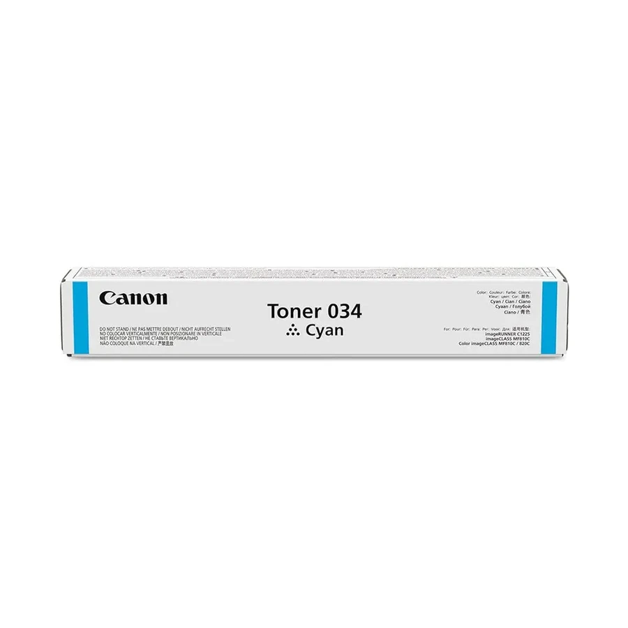 Тонер Canon Toner 034 Cyan, 7300 стр.