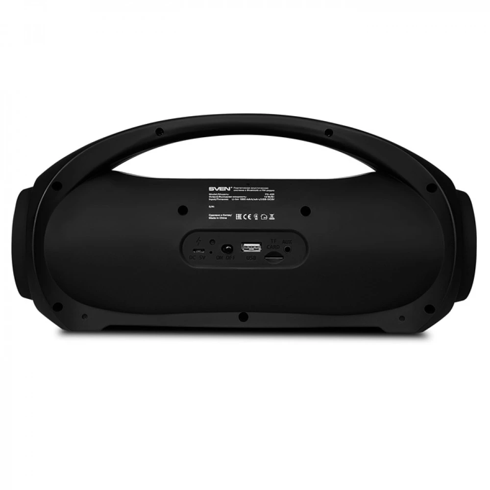 Колонка портативная Sven PS-420 (2.0), Black — 3