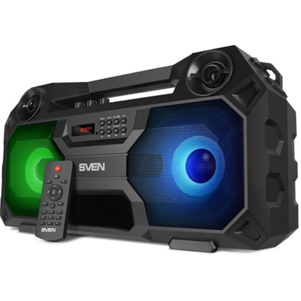 Колонка портативная Sven PS-520 (2.0), Black