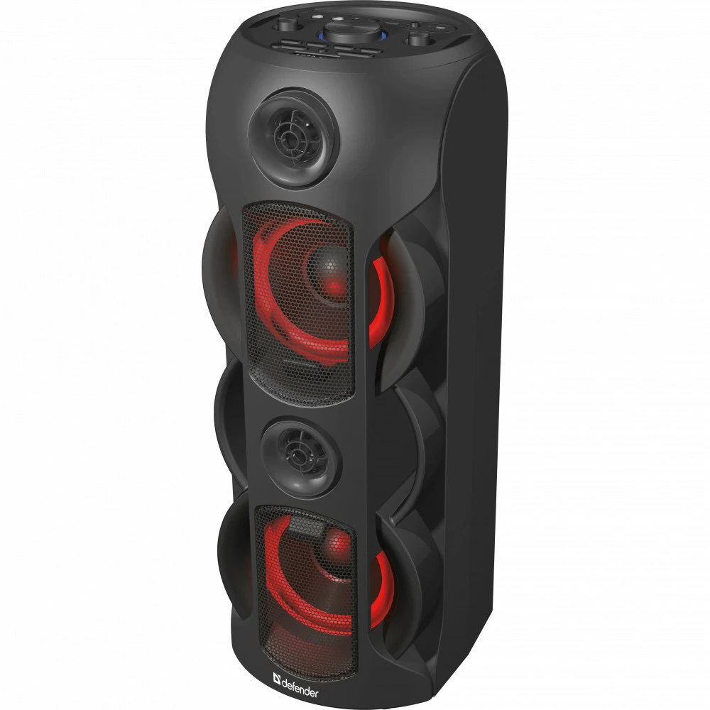 Колонка портативная Defender G78 (2.0), Black-Red — 3