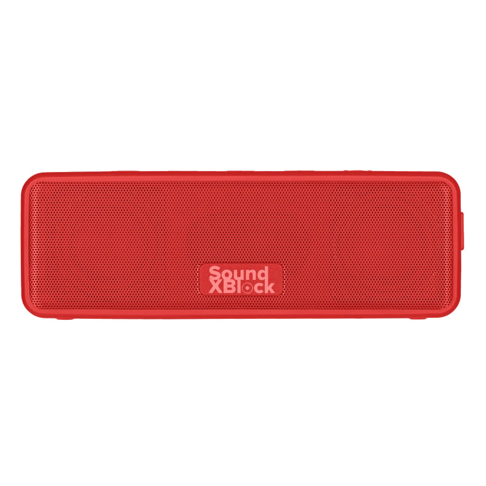 Колонка портативная 2E SoundXBlock (2.0), Red — 3