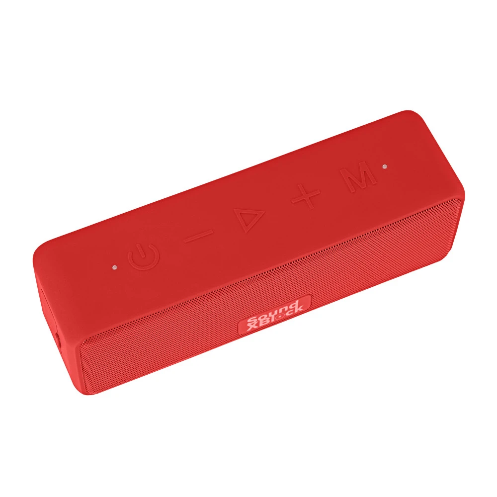 Колонка портативная 2E SoundXBlock (2.0), Red — 4