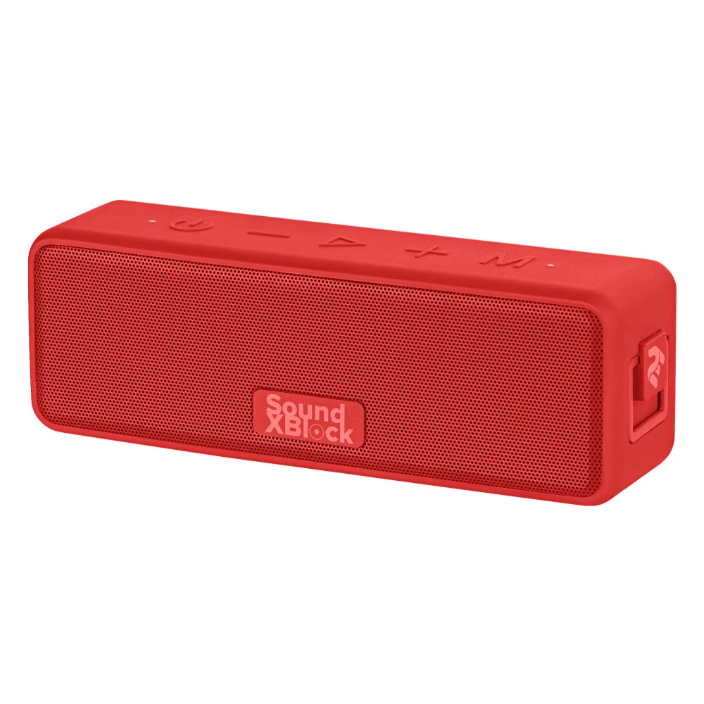 Колонка портативная 2E SoundXBlock (2.0), Red — 5