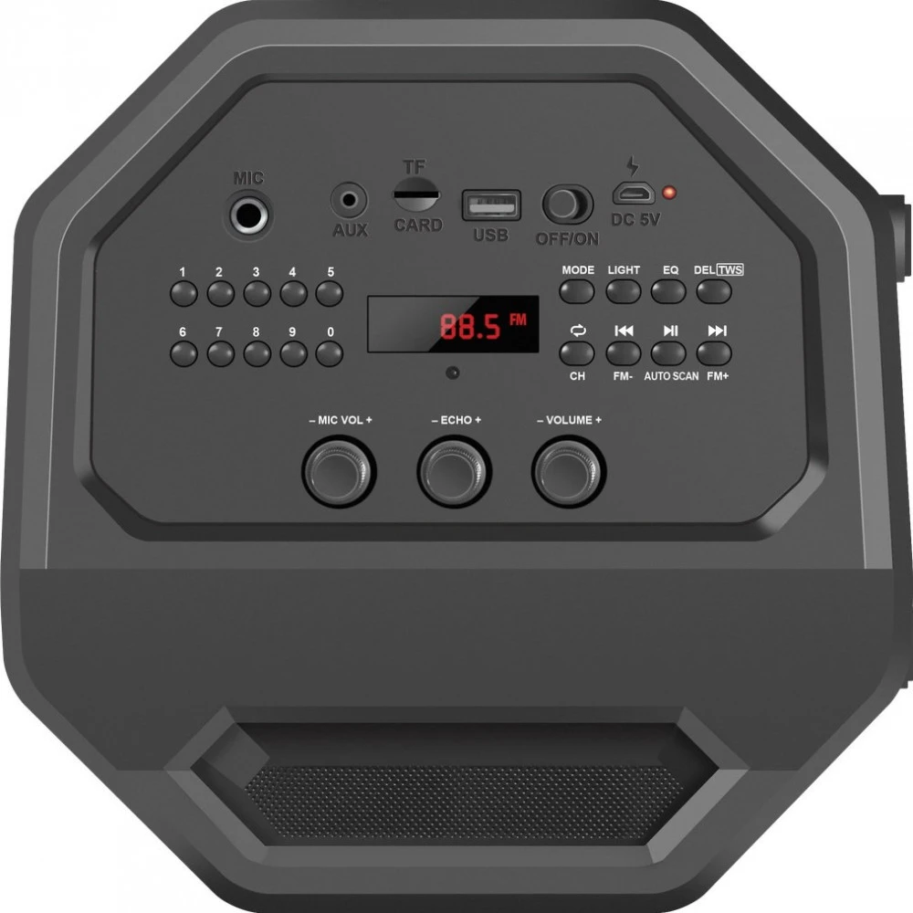 Колонка портативная Defender Rage (2.0), Black — 4