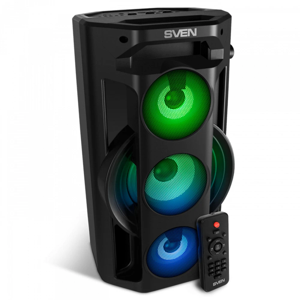 Колонка портативная Sven PS-680 (2.0), Black — 2