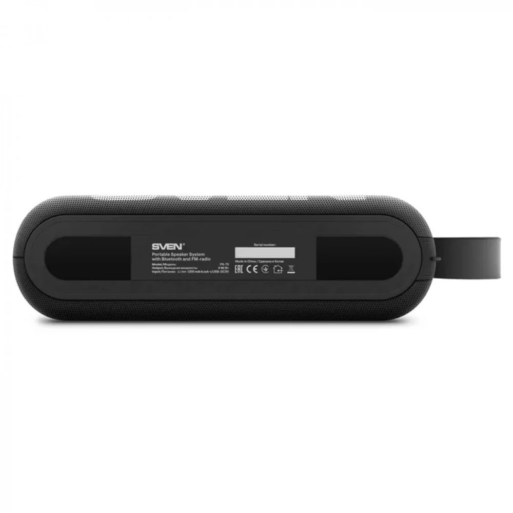 Колонка портативная Sven PS-75 (2.0), Black — 3