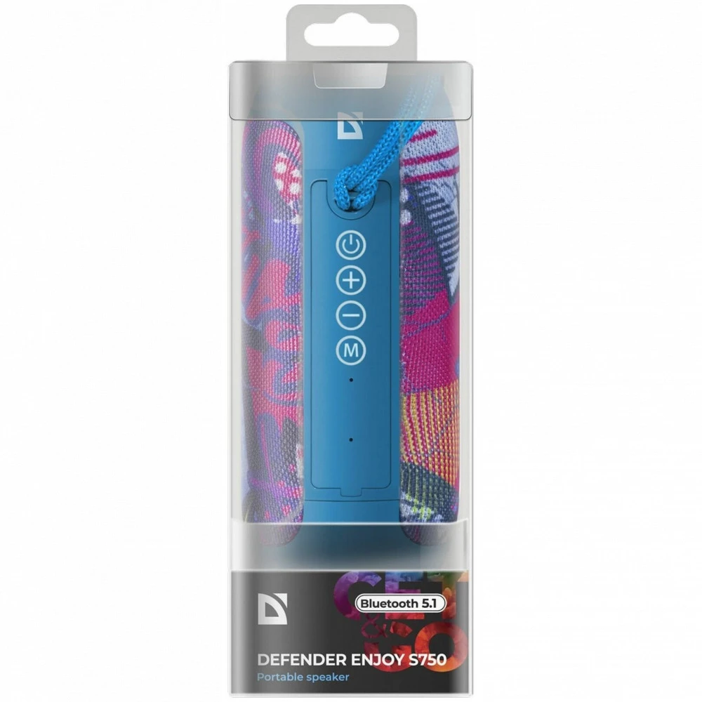 Колонка портативная Defender Enjoy S750 (2.0), Blue — 3