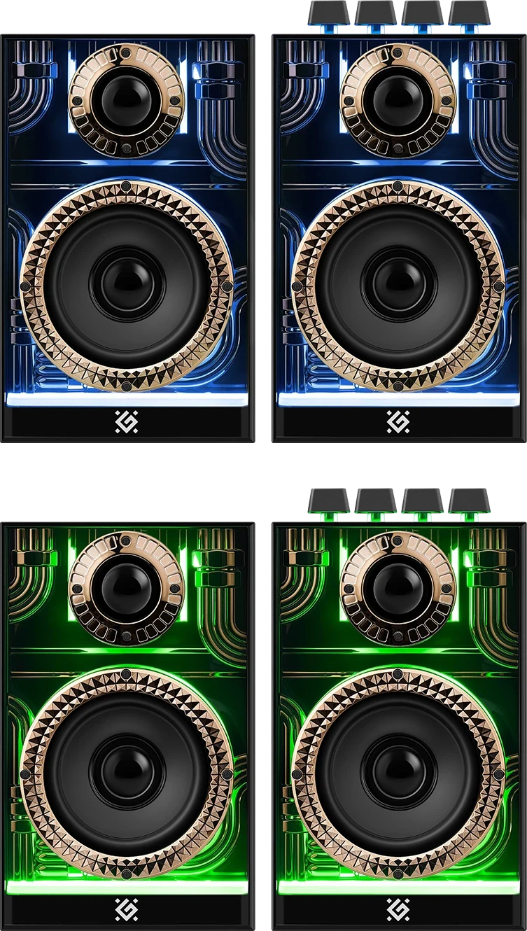 Колонки Defender Futuro (2.0), Black — 4