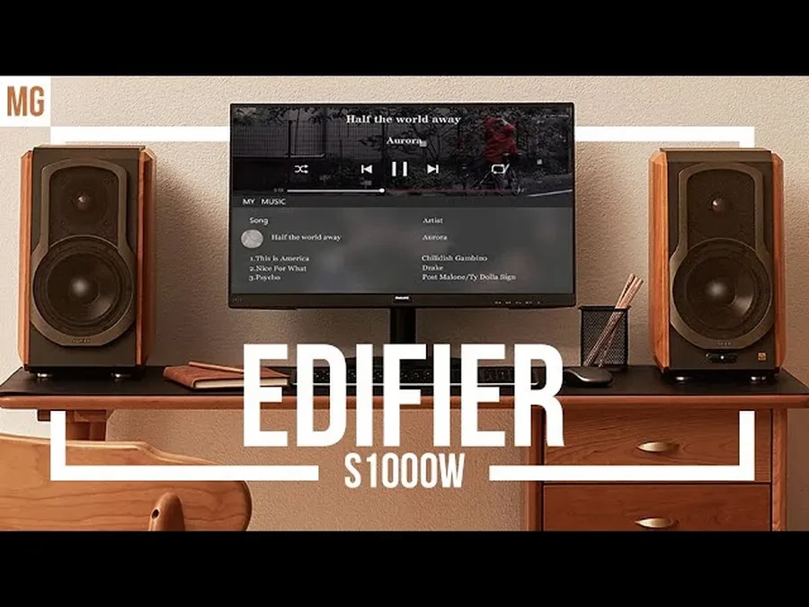 Колонки Edifier S1000W (2.0), Brown