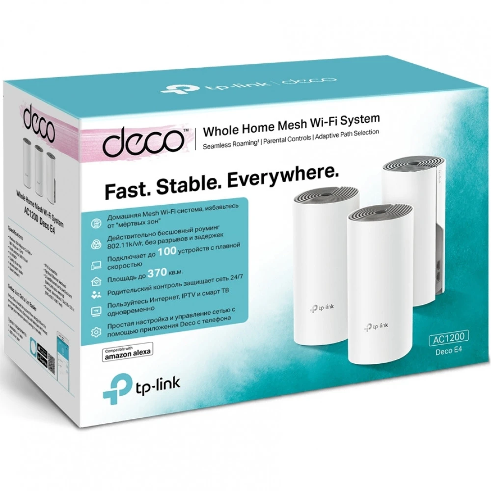 MESH-система TP-Link Deco E4, 3 pack — 5