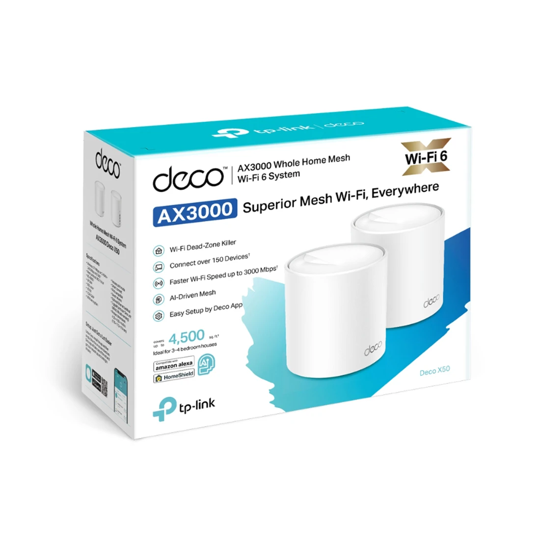 MESH-система TP-Link Deco X50, 2 pack — 2