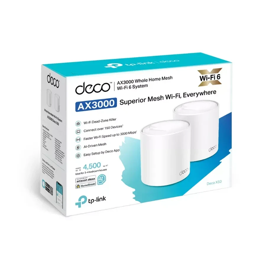 MESH-система TP-Link Deco X50, 2 pack — 4