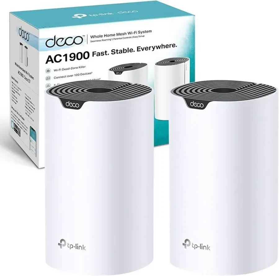 Mesh Wi-Fi система Tp-Link Deco S7, AC1900, 2 шт — 2