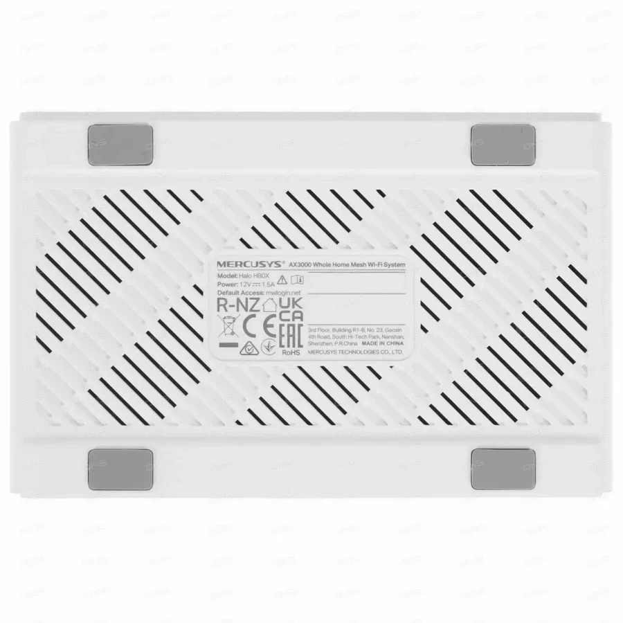 Маршрутизатор Mercusys Halo H80X AX3000, 3 шт — 4