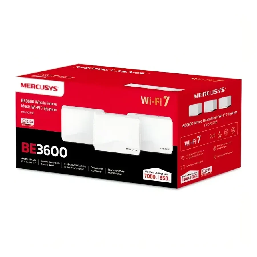 Маршрутизатор Mercusys Halo H27BE BE3600, 3 шт — 2
