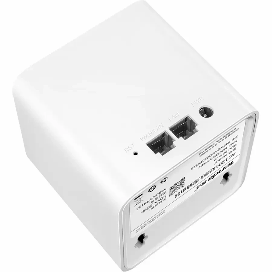 Сетевая система Tenda Nova MW3, WiFi 5, 1200 Mbps, 2 узла — 2