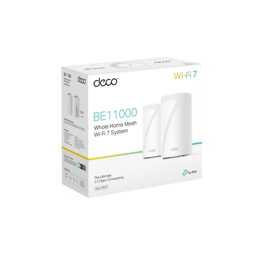 Mesh-система TP-Link Deco BE65 Pro (2-pack), WiFi 7, 5Gbps — 3
