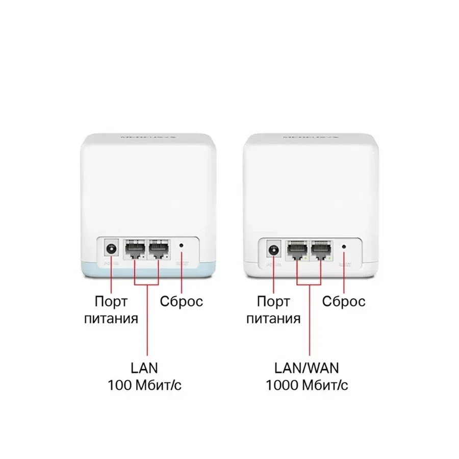 Wi-Fi маршрутизатор Mercusys Halo H32G, AC1200, 2-pack — 2