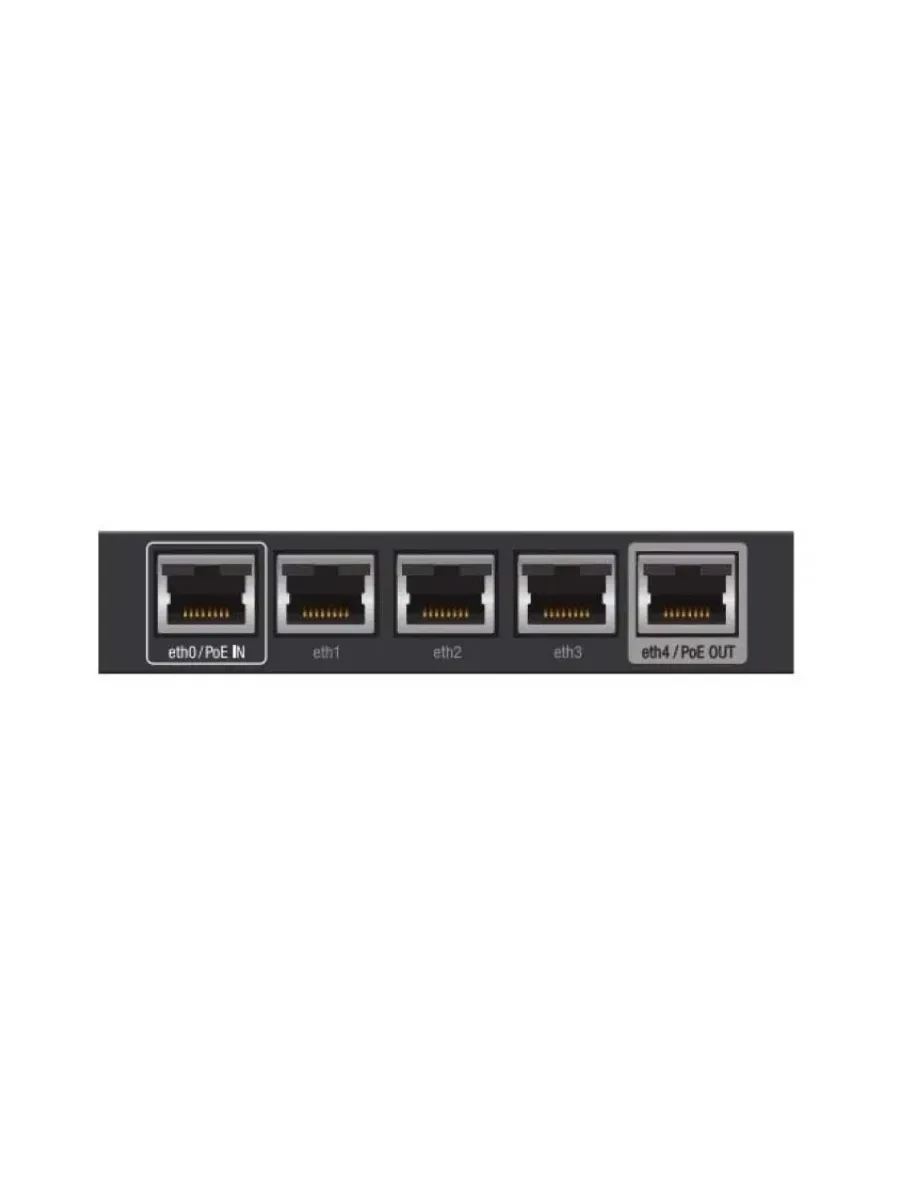 Маршрутизатор EdgeRouter X, 5 портов, EU — 2
